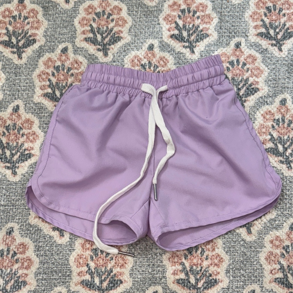 Lavender Toddler Girl Shorts
